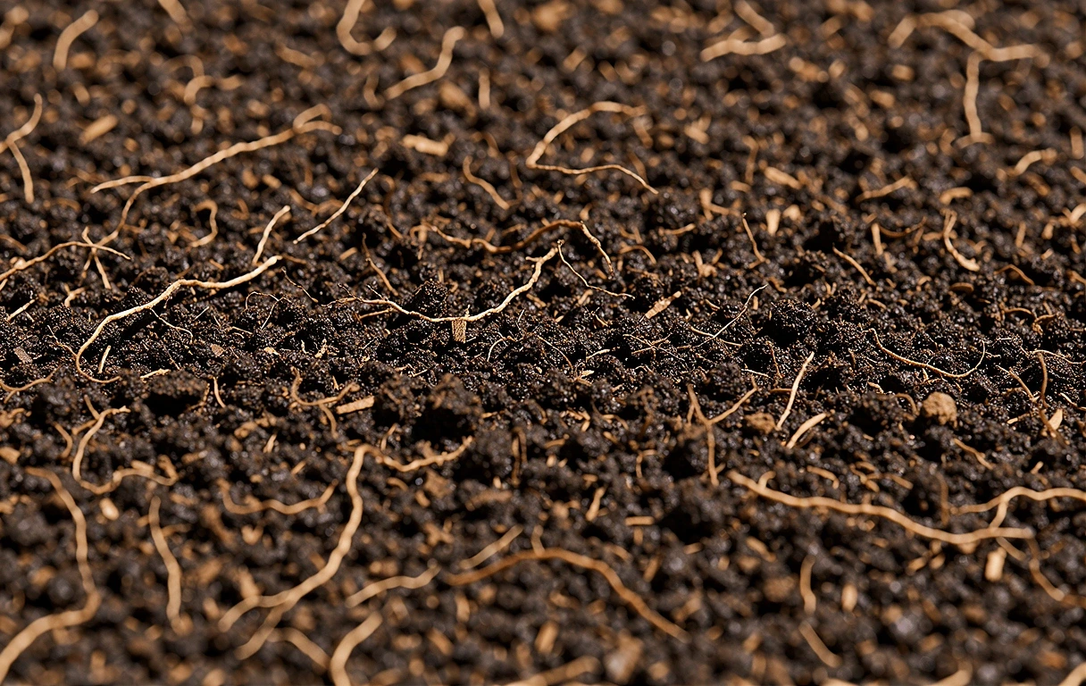 Organic soil texture