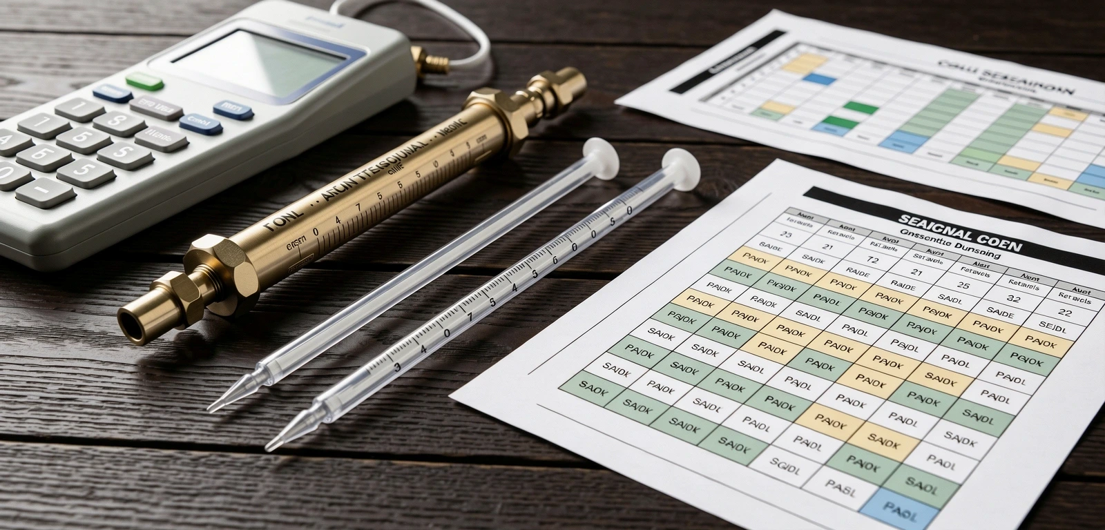 Agricultural planning and seasonal analysis
